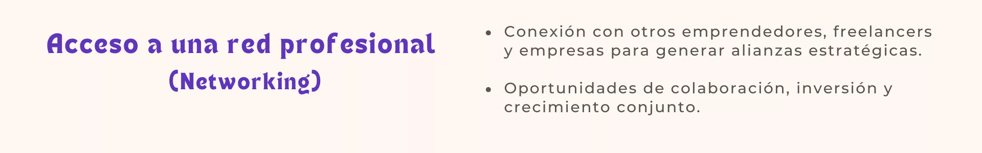 Soluciones para organizar, planificar y escalar tu emprendimiento. Espacios para compartir experiencias, recibir retroalimentación y mejorar continuamente.