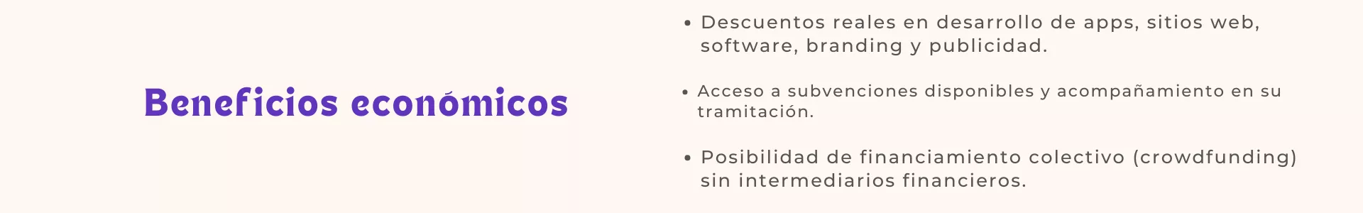 Beneficios económicos